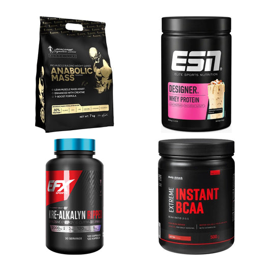 Masseaufbau für Fortgeschrittene: Kevin Levrone Anabolic + 3 weitere – alle enthaltenen Artikel