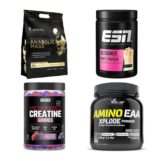 Masseaufbau für Fortgeschrittene: Kevin Levrone Anabolic + 3 weitere – alle enthaltenen Artikel