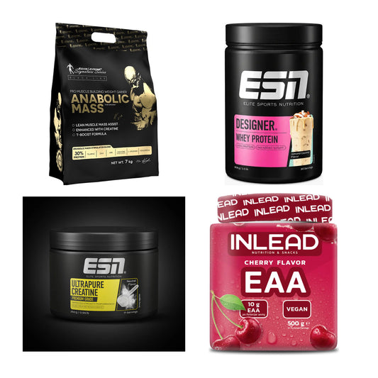 Masseaufbau für Fortgeschrittene: Kevin Levrone Anabolic + 3 weitere – alle enthaltenen Artikel