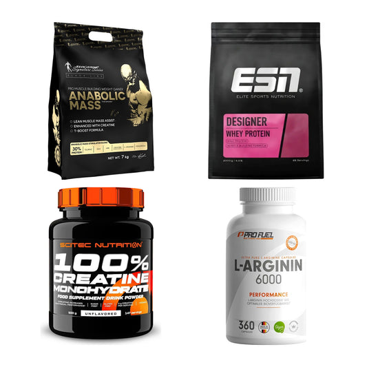 Masseaufbau für Fortgeschrittene: Kevin Levrone Anabolic + 3 weitere – alle enthaltenen Artikel