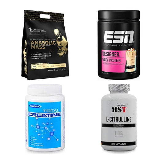 Masseaufbau für Fortgeschrittene: Kevin Levrone Anabolic + 3 weitere – alle enthaltenen Artikel