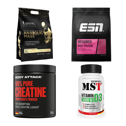 Masseaufbau für Fortgeschrittene: Kevin Levrone Anabolic + 3 weitere – alle enthaltenen Artikel