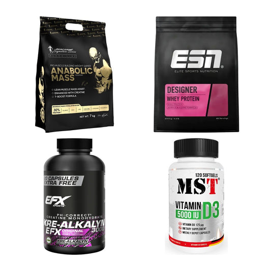 Masseaufbau für Fortgeschrittene: Kevin Levrone Anabolic + 3 weitere – alle enthaltenen Artikel