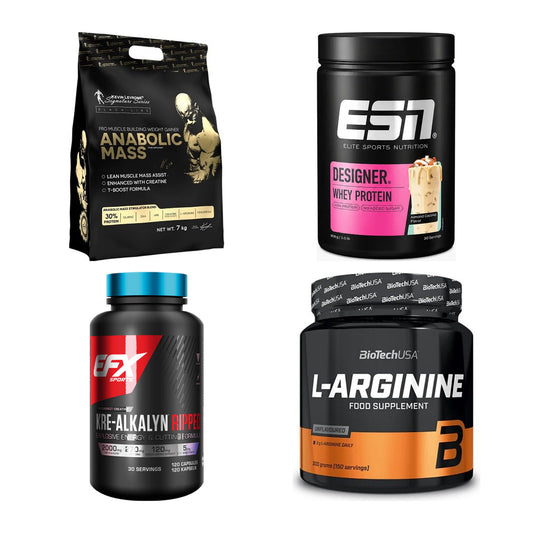 Masseaufbau für Fortgeschrittene: Kevin Levrone Anabolic + 3 weitere – alle enthaltenen Artikel