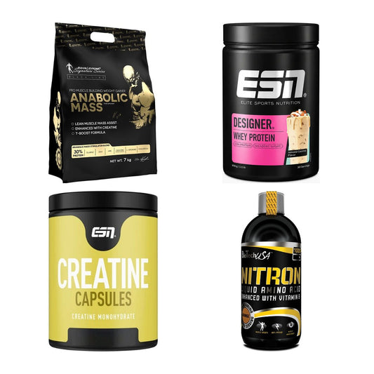 Masseaufbau für Fortgeschrittene: Kevin Levrone Anabolic + 3 weitere – alle enthaltenen Artikel