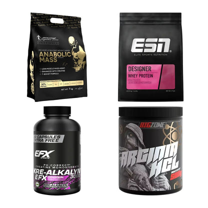 Masseaufbau für Fortgeschrittene: Kevin Levrone Anabolic + 3 weitere – alle enthaltenen Artikel