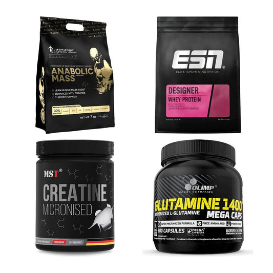 Masseaufbau für Fortgeschrittene: Kevin Levrone Anabolic + 3 weitere – alle enthaltenen Artikel