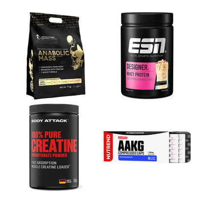 Masseaufbau für Fortgeschrittene: Kevin Levrone Anabolic + 3 weitere – alle enthaltenen Artikel