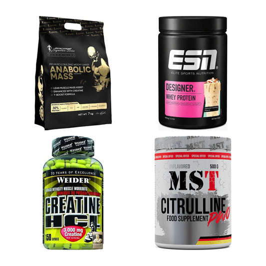 Masseaufbau für Fortgeschrittene: Kevin Levrone Anabolic + 3 weitere – alle enthaltenen Artikel