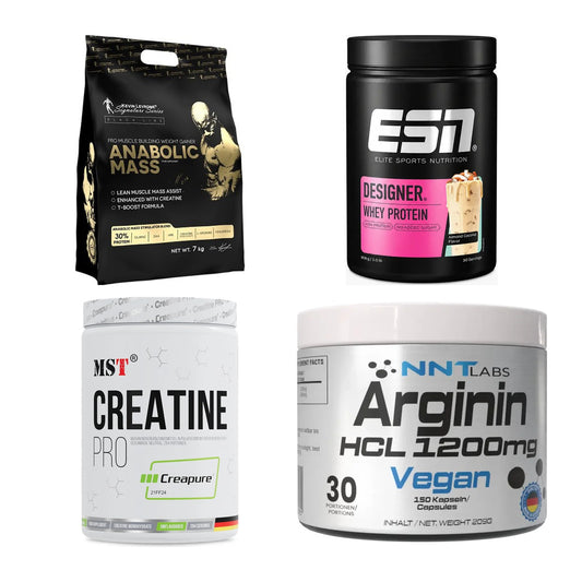 Masseaufbau für Fortgeschrittene: Kevin Levrone Anabolic + 3 weitere – alle enthaltenen Artikel