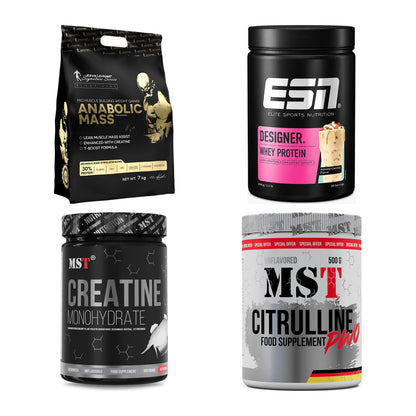 Masseaufbau für Fortgeschrittene: Kevin Levrone Anabolic + 3 weitere – alle enthaltenen Artikel