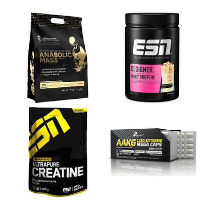 Masseaufbau für Fortgeschrittene: Kevin Levrone Anabolic + 3 weitere – alle enthaltenen Artikel