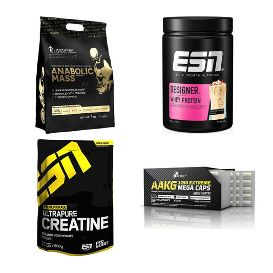Masseaufbau für Fortgeschrittene: Kevin Levrone Anabolic + 3 weitere – alle enthaltenen Artikel