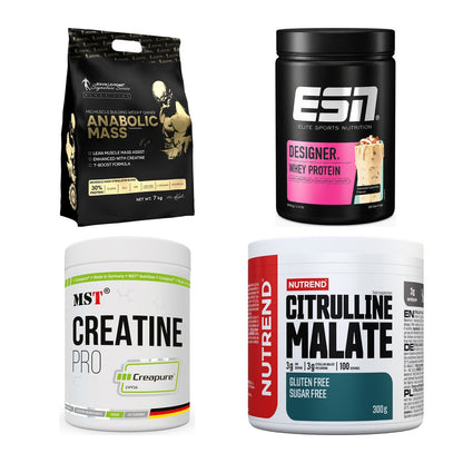 Masseaufbau für Fortgeschrittene: Kevin Levrone Anabolic + 3 weitere – alle enthaltenen Artikel