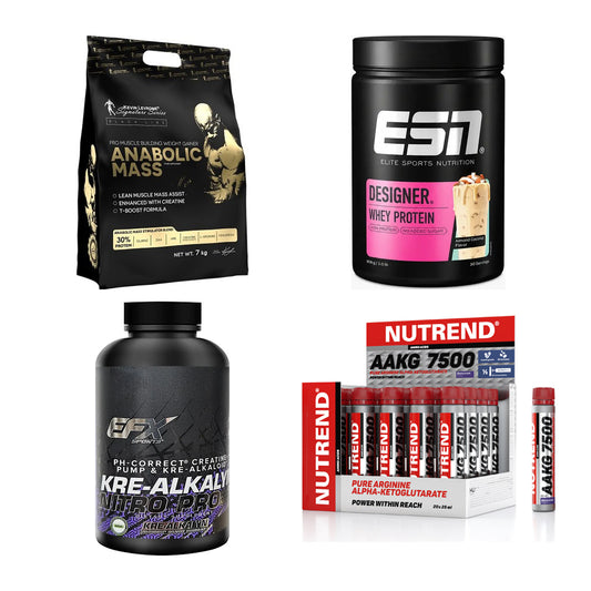 Masseaufbau für Fortgeschrittene: Kevin Levrone Anabolic + 3 weitere – alle enthaltenen Artikel