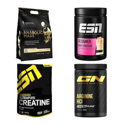 Masseaufbau für Fortgeschrittene: Kevin Levrone Anabolic + 3 weitere – alle enthaltenen Artikel