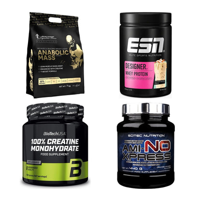 Masseaufbau für Fortgeschrittene: Kevin Levrone Anabolic + 3 weitere – alle enthaltenen Artikel