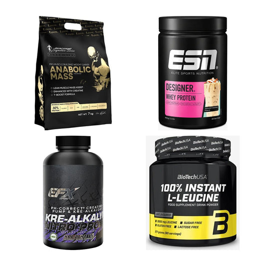 Masseaufbau für Fortgeschrittene: Kevin Levrone Anabolic + 3 weitere – alle enthaltenen Artikel