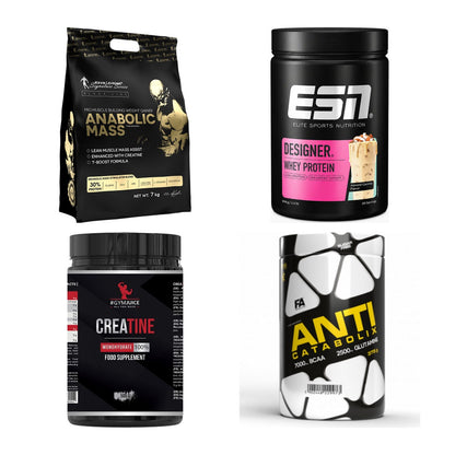 Masseaufbau für Fortgeschrittene: Kevin Levrone Anabolic + 3 weitere – alle enthaltenen Artikel