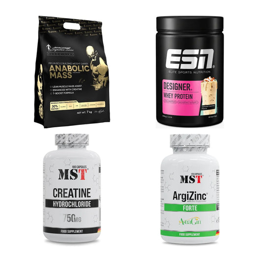 Masseaufbau für Fortgeschrittene: Kevin Levrone Anabolic + 3 weitere – alle enthaltenen Artikel