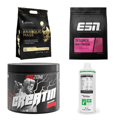 Masseaufbau für Fortgeschrittene: Kevin Levrone Anabolic + 3 weitere – alle enthaltenen Artikel