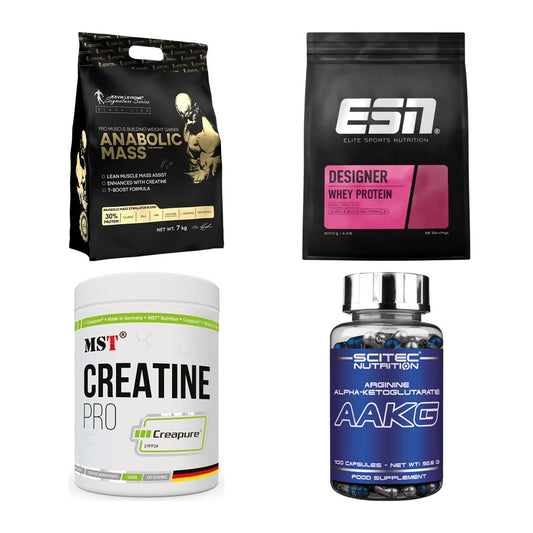 Masseaufbau für Fortgeschrittene: Kevin Levrone Anabolic + 3 weitere – alle enthaltenen Artikel