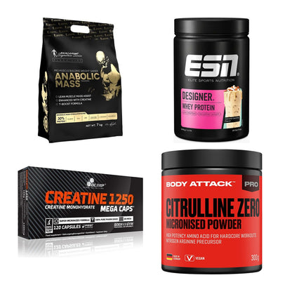 Masseaufbau für Fortgeschrittene: Kevin Levrone Anabolic + 3 weitere – alle enthaltenen Artikel