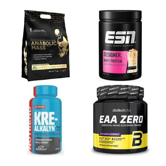Masseaufbau für Fortgeschrittene: Kevin Levrone Anabolic + 3 weitere – alle enthaltenen Artikel