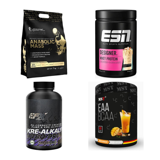 Masseaufbau für Fortgeschrittene: Kevin Levrone Anabolic + 3 weitere – alle enthaltenen Artikel