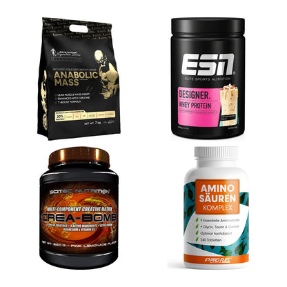 Masseaufbau für Fortgeschrittene: Kevin Levrone Anabolic + 3 weitere – alle enthaltenen Artikel
