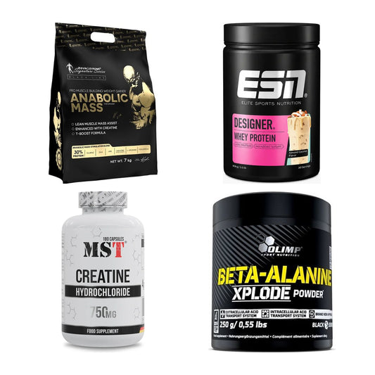 Masseaufbau für Fortgeschrittene: Kevin Levrone Anabolic + 3 weitere – alle enthaltenen Artikel