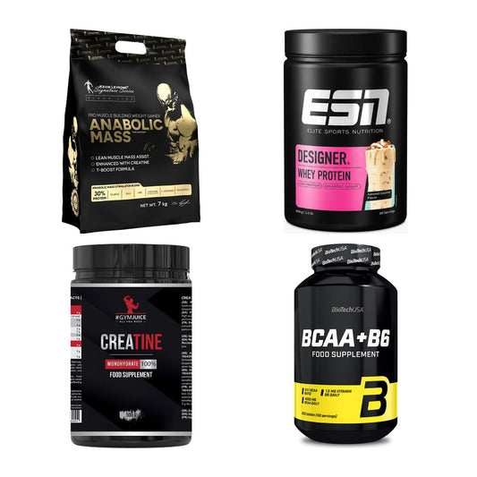 Masseaufbau für Fortgeschrittene: Kevin Levrone Anabolic + 3 weitere – alle enthaltenen Artikel