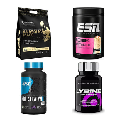 Masseaufbau für Fortgeschrittene: Kevin Levrone Anabolic + 3 weitere – alle enthaltenen Artikel