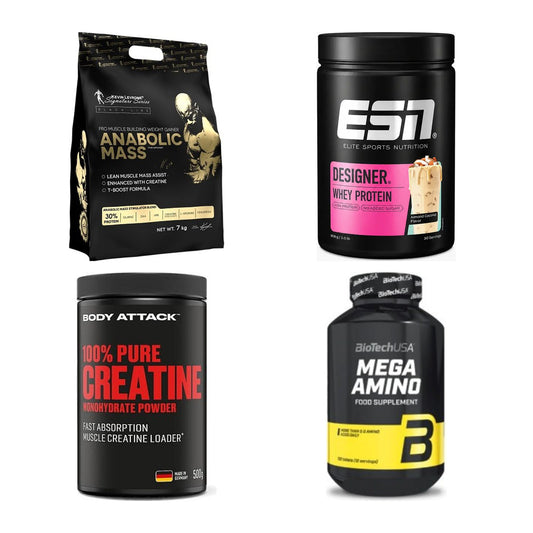 Masseaufbau für Fortgeschrittene: Kevin Levrone Anabolic + 3 weitere – alle enthaltenen Artikel