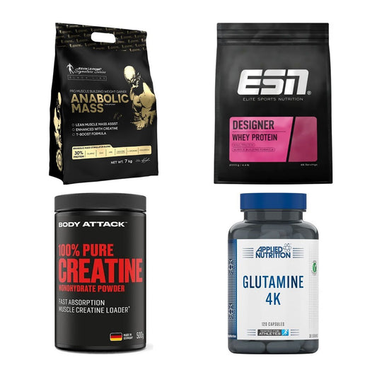Masseaufbau für Fortgeschrittene: Kevin Levrone Anabolic + 3 weitere – alle enthaltenen Artikel