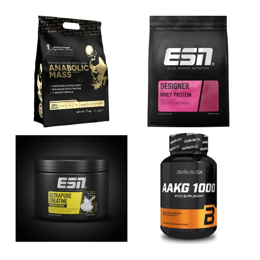Masseaufbau für Fortgeschrittene: Kevin Levrone Anabolic + 3 weitere – alle enthaltenen Artikel