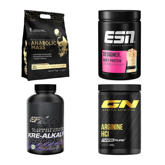Masseaufbau für Fortgeschrittene: Kevin Levrone Anabolic + 3 weitere – alle enthaltenen Artikel