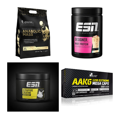 Masseaufbau für Fortgeschrittene: Kevin Levrone Anabolic + 3 weitere – alle enthaltenen Artikel