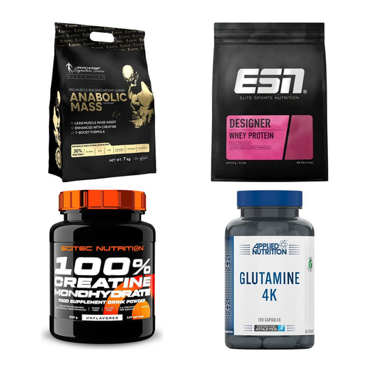 Masseaufbau für Fortgeschrittene: Kevin Levrone Anabolic + 3 weitere – alle enthaltenen Artikel