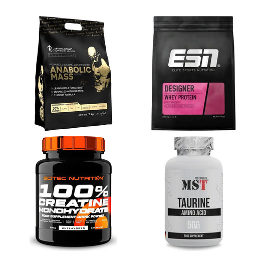 Masseaufbau für Fortgeschrittene: Kevin Levrone Anabolic + 3 weitere – alle enthaltenen Artikel
