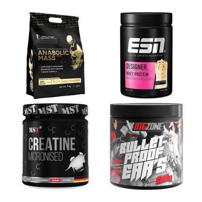 Masseaufbau für Fortgeschrittene: Kevin Levrone Anabolic + 3 weitere – alle enthaltenen Artikel