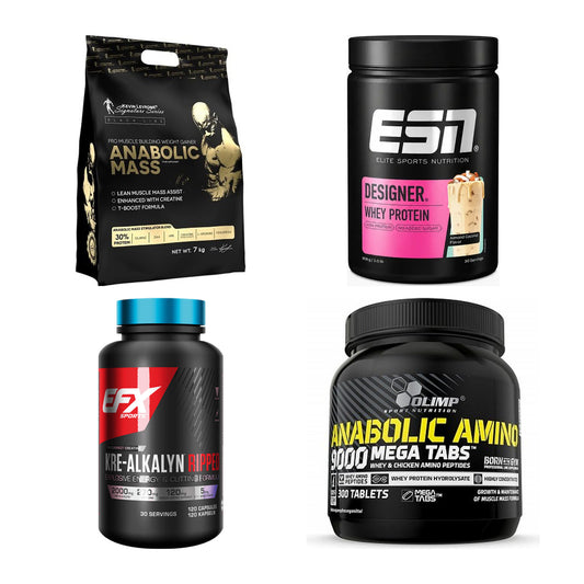Masseaufbau für Fortgeschrittene: Kevin Levrone Anabolic + 3 weitere – alle enthaltenen Artikel