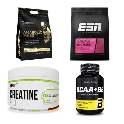 Masseaufbau für Fortgeschrittene: Kevin Levrone Anabolic + 3 weitere – alle enthaltenen Artikel