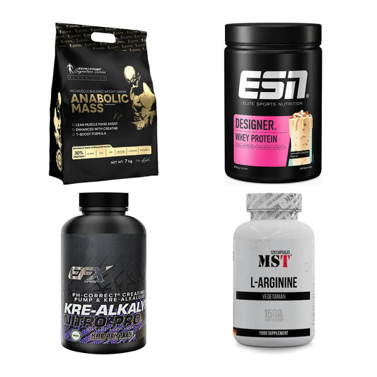 Masseaufbau für Fortgeschrittene: Kevin Levrone Anabolic + 3 weitere – alle enthaltenen Artikel