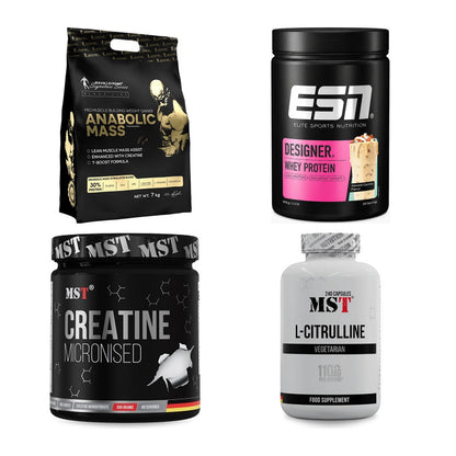 Masseaufbau für Fortgeschrittene: Kevin Levrone Anabolic + 3 weitere – alle enthaltenen Artikel
