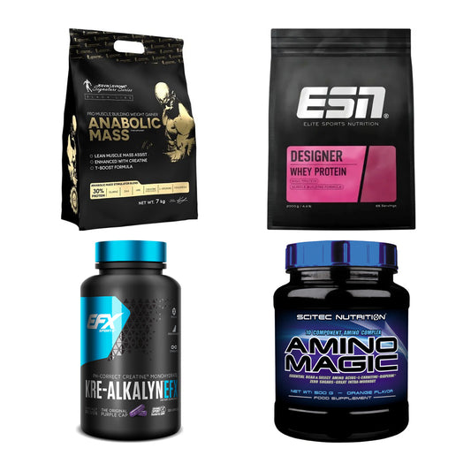 Masseaufbau für Fortgeschrittene: Kevin Levrone Anabolic + 3 weitere – alle enthaltenen Artikel