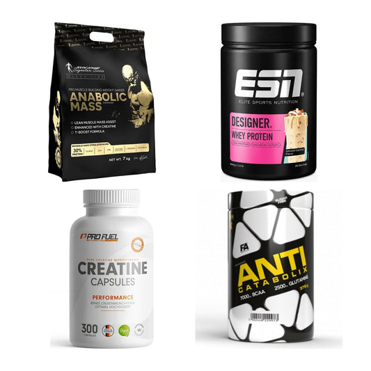 Masseaufbau für Fortgeschrittene: Kevin Levrone Anabolic + 3 weitere – alle enthaltenen Artikel