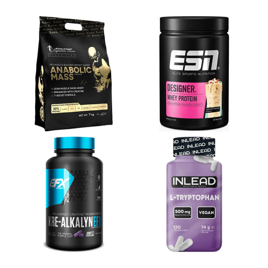 Masseaufbau für Fortgeschrittene: Kevin Levrone Anabolic + 3 weitere – alle enthaltenen Artikel