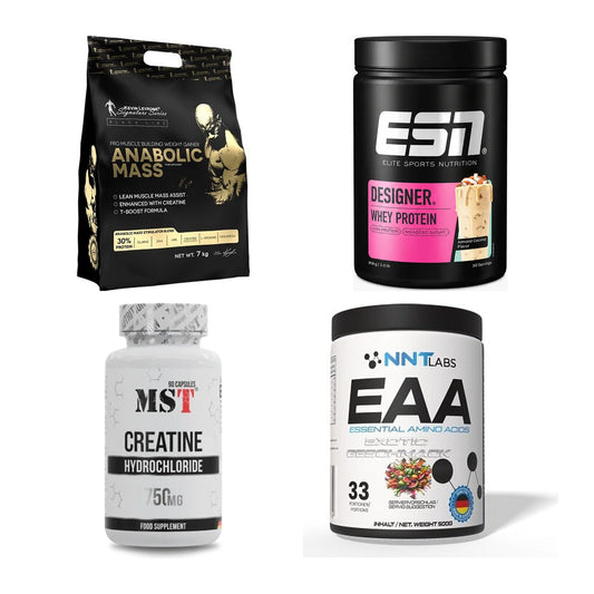 Masseaufbau für Fortgeschrittene: Kevin Levrone Anabolic + 3 weitere – alle enthaltenen Artikel