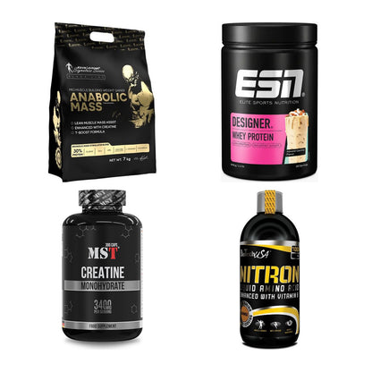 Masseaufbau für Fortgeschrittene: Kevin Levrone Anabolic + 3 weitere – alle enthaltenen Artikel
